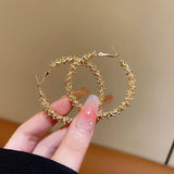 Exaggerated Big Earring Charm Alloy Ear Jewelry