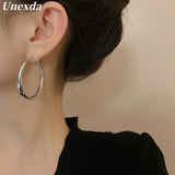 Retro Big Circle Earrings French High Sense Earring Party Accessories