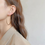 Vintage Personality Hoop Earrings Exaggerated Bohemian Accessories