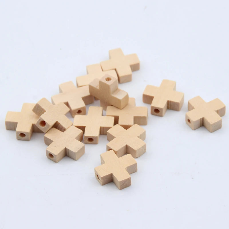Unfinished Wooden Beads Spacer for Crafts DIY Jewelry Making