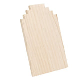 Wooden Display Stands Necklace Holder Jewelry Display Board Rack