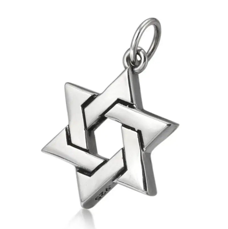 Unibabe S925 Star Pendant Keychain Silver Jewelry Gift