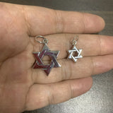 Unibabe S925 Star Pendant Keychain Silver Jewelry Gift