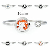 Unicorn Aromatherapy Locket Bracelet Bangle Perfume Jewelry