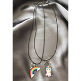 Unicorn & Pony Kids Necklace Set