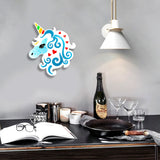 Unicorn Silicone Mold DIY Wall Decoration Hanging Angel Unicorn Uv Epoxy Resin