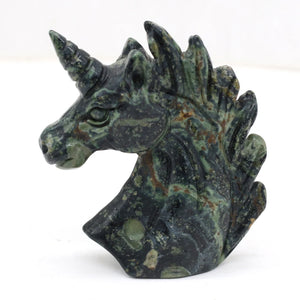 Unicorn Statue Natural Stones Home Decoration Healing Crystal Reiki Figurine