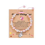 Unicorns Charm Bracelets for Girls - Daughter's Birthday Gift