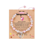 Unicorns Charm Bracelets for Girls - Daughter's Birthday Gift
