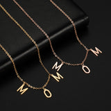 Personalized Stainless Steel Name Necklace for Women Choker Lady Gift