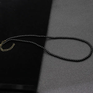 Men's 18Inch Natural Stone Collar Choker Necklace