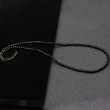 Men's 18Inch Natural Stone Collar Choker Necklace