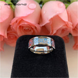 8mm Tungsten Carbide Gear Wheel Ring with Carbon Fiber Inlay