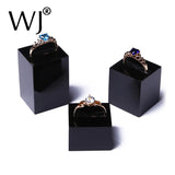 Acrylic 3 Ring Riser Display Stand Organizer for Jewelry