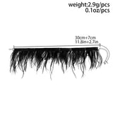 Feather Short Choker Necklace for Women