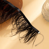 Feather Short Choker Necklace for Women