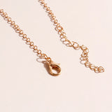 Silver Cross Tassel Chain Choker Necklace for Women