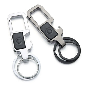 Engraved Lettering Keychain LED Beer Opener Men Car DK378