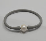 Real Pearl Bracelet Freshwater Pearls Leather Bracelet 11-12mm