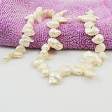 AA 8-18MM Baroque Pearl Beads for DIY Necklace Bracelet 15inches