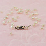 AA Baroque Pearl Bracelet 3-8mm Real Freshwater Pearls Fine Jewelry
