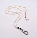 Baroque Pearl Fine Jewelry Freshwater Pearl Work Card Chain