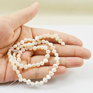 AA Baroque Pearl Loose Beads 4-12mm Freshwater Pearls DIY Necklace