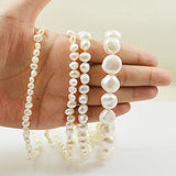 AA Baroque Pearl Loose Beads 4-12mm Freshwater Pearls DIY Necklace