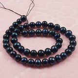 8-9mm AA Round Freshwater Pearl Beads for Jewelry Making