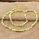 Baroque Style Green Freshwater Pearls Loose Beads for DIY Jewelry Making