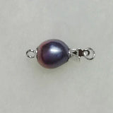 S925 Sterling Silver Clasp Rice Real Pearls DIY Jewelry Making