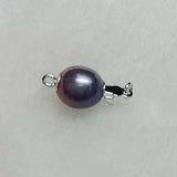 S925 Sterling Silver Clasp Rice Real Pearls DIY Jewelry Making