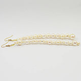 AA Long Pearl Earrings Freshwater Pearls Silver Dangle