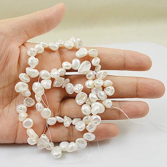 Real Pearl Loose Beads Freshwater Pearls Jewelry Making DIY