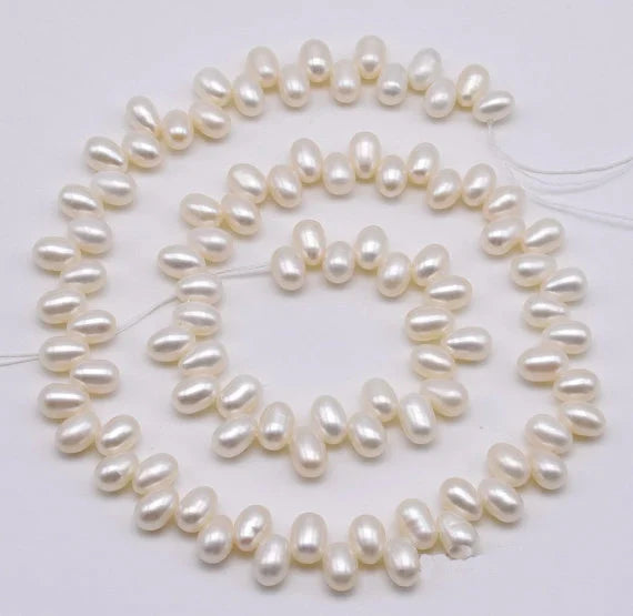 AA 5-7mm Rice Freshwater Pearl Loose Beads for DIY Jewelry Making