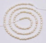 Tiny Real Freshwater Pearl Beads 2-3mm Full Strand DIY Jewelry