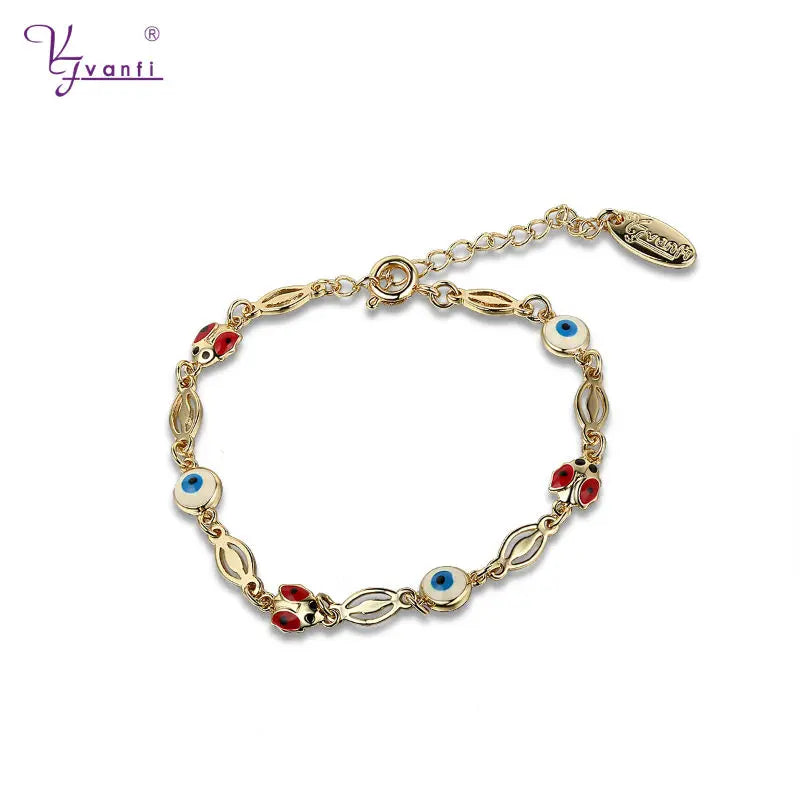 Eye Shape Oil Drip Bracelet - Unique Baby Gift
