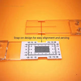 Crack Meter with Clear Scale for Standard Corner