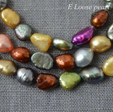 Multicolor Baroque Freshwater Loose Pearl Beads for DIY Jewelry