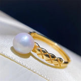 Adjustable Ring Base Mountings for 8-10mm Pearls