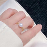 Adjustable Ring Base Mountings for 8-10mm Pearls