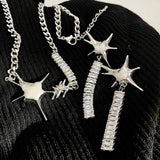 Star Fritillaria Pendant Necklace Female