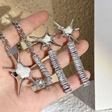 Star Fritillaria Pendant Necklace Female