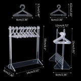 Earring Display Stand Coat Hanger Rack Necklace Jewelry Storage