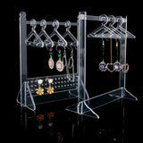 Earring Display Stand Coat Hanger Rack Necklace Jewelry Storage