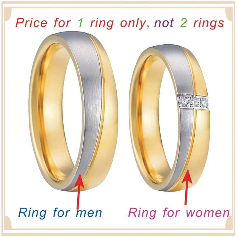 Unique Anniversary Wedding Band Ring for Men and Women
