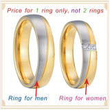 Unique Anniversary Wedding Band Ring for Men and Women