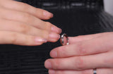 4mm Tibetan Silver Wedding Band Unisex Finger Rings