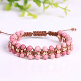 Natural Stone Wrap Bracelet Boho Jewelry For Women