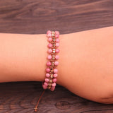 Natural Stone Wrap Bracelet Boho Jewelry For Women